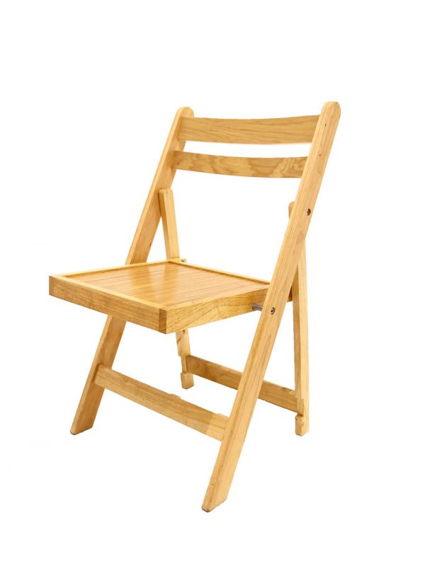 Beech Folding Chair (Indoor Use Only)