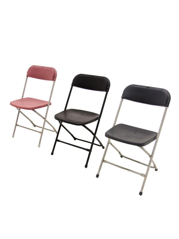 Samsonite Folding Chair - Burgandy - Image 3