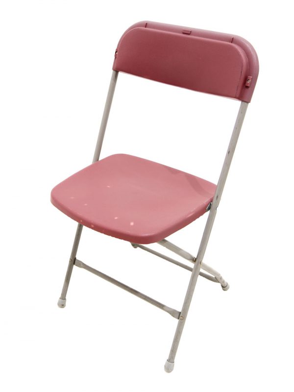 Samsonite Folding Chair - Burgandy - Image 2