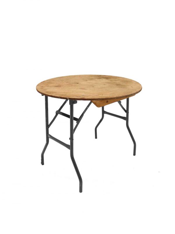 Round Folding Banquet Table (3ft)