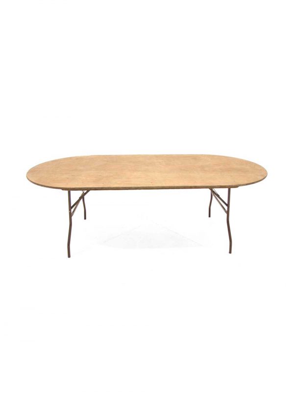 D-Shape Table Double (8ft x 4ft) - Image 2