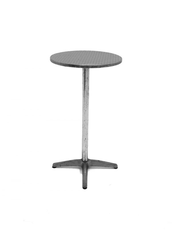 Aluminium Poseur Table