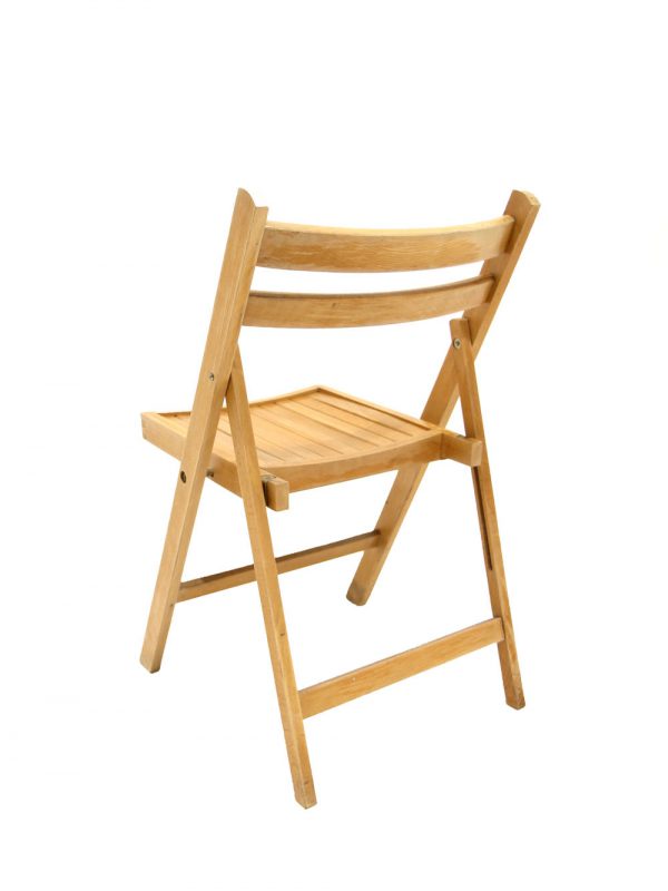 Beech Folding Chair - Image 2