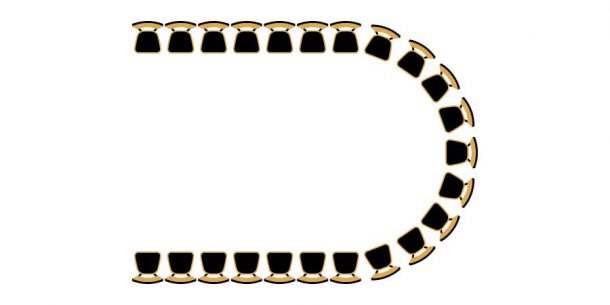 table-layout-horse-shoe